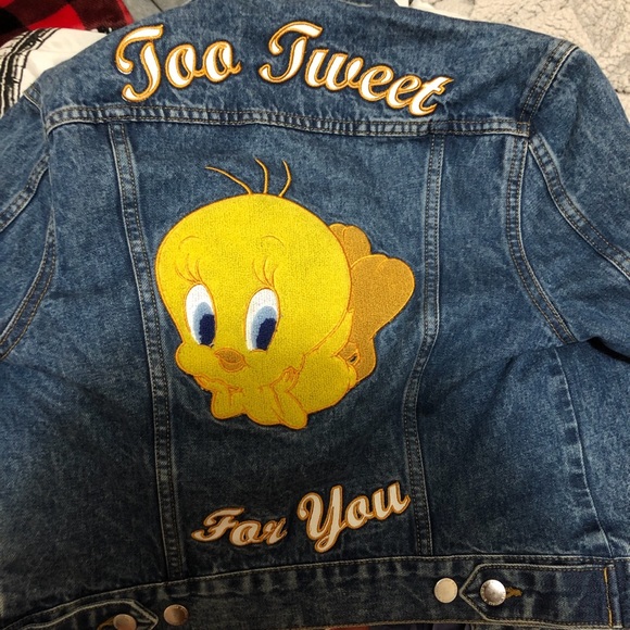Tweety Bird Jean Jacket - Picture 1 of 3